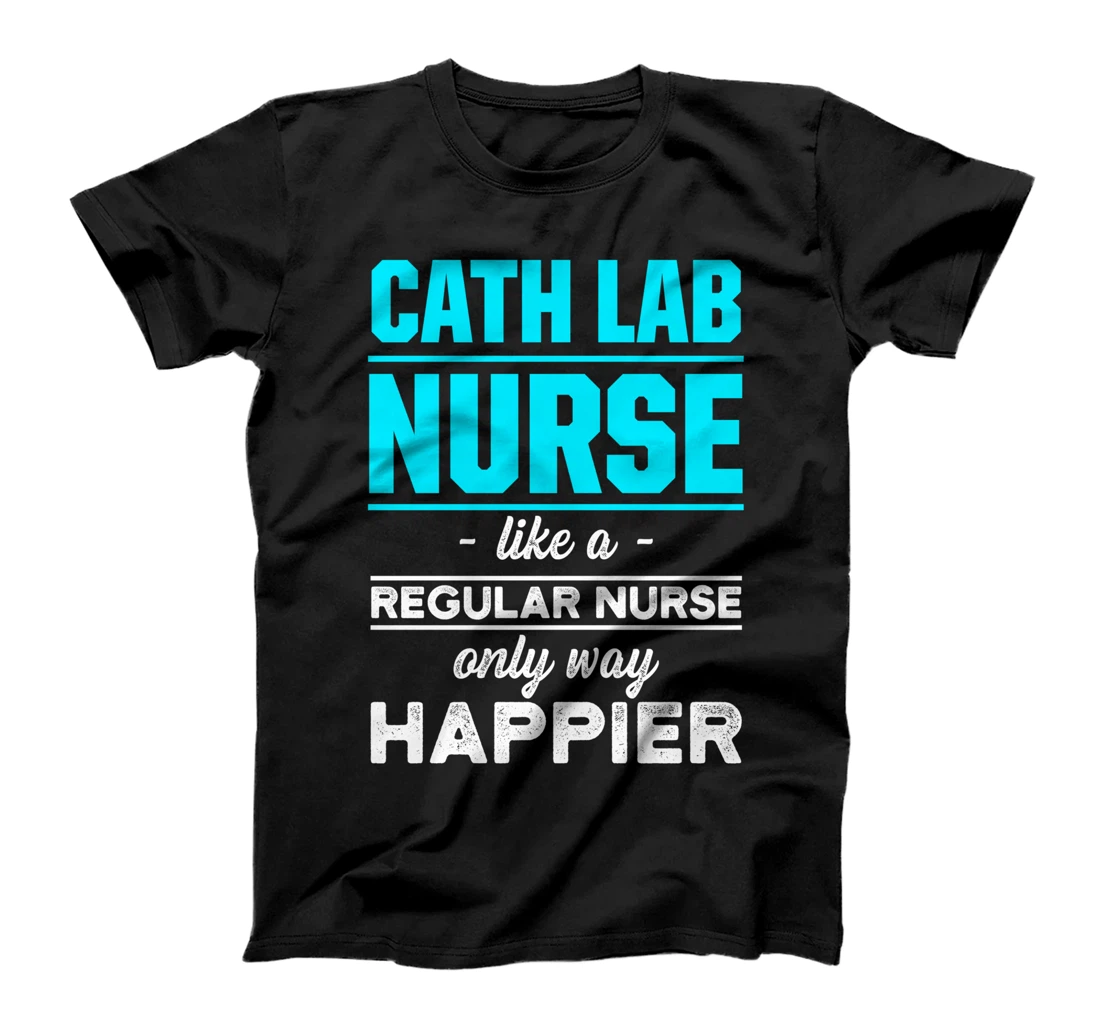 Cath Lab Nurse Retired Cardiac Nursing RN T-Shirt