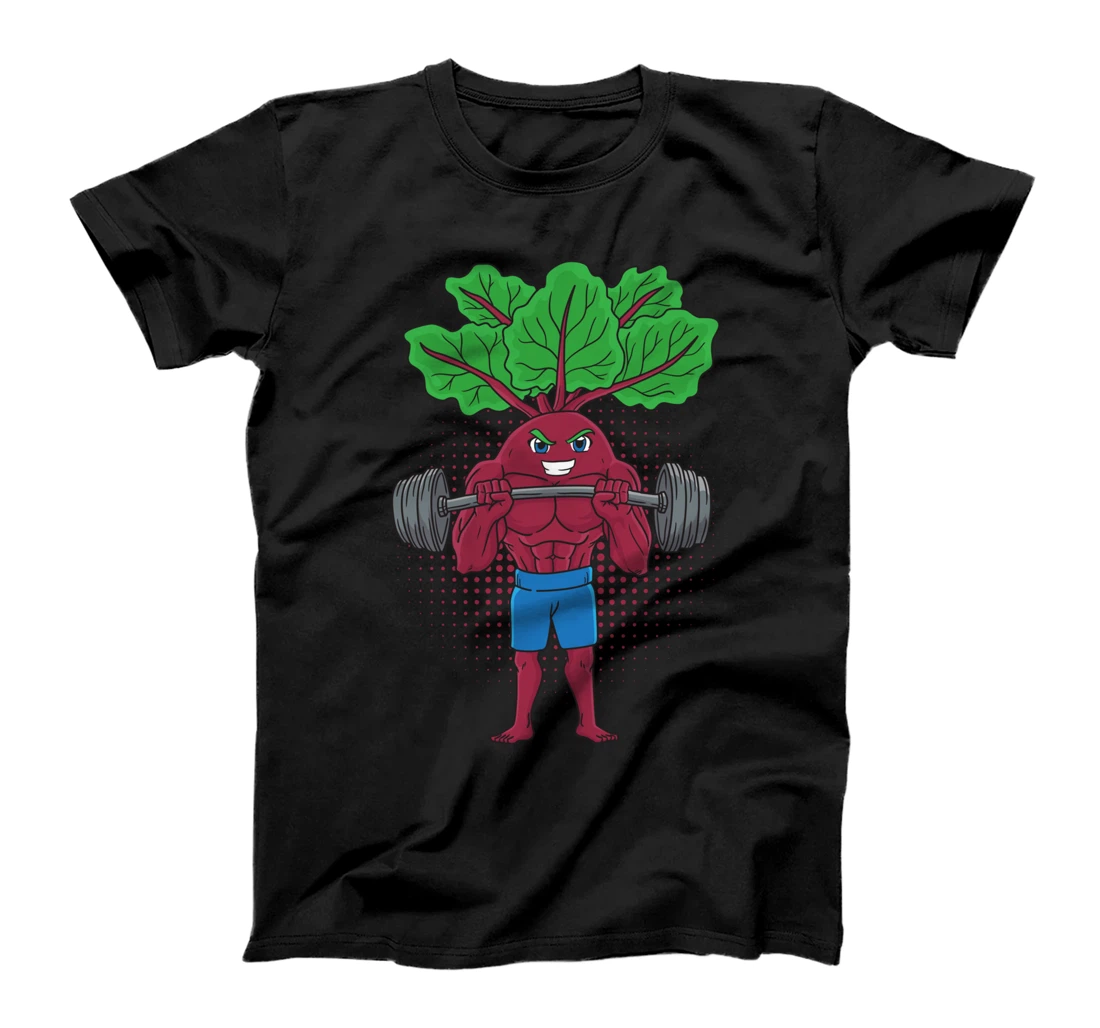 Red Beet Bodybuilding Fitness Vegan Bodybuilder T-Shirt