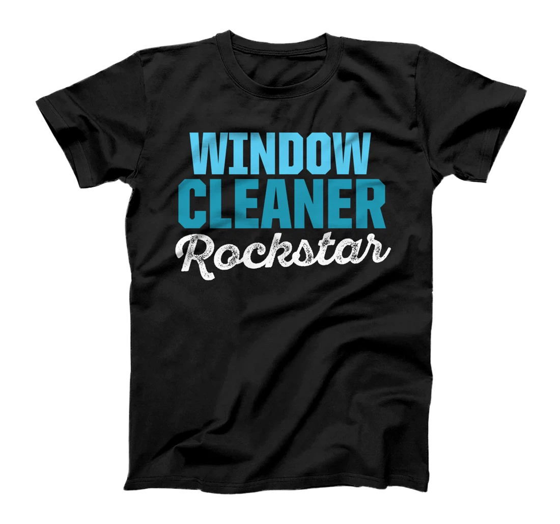 Window Cleaner Star Funny Cleaning T-Shirt