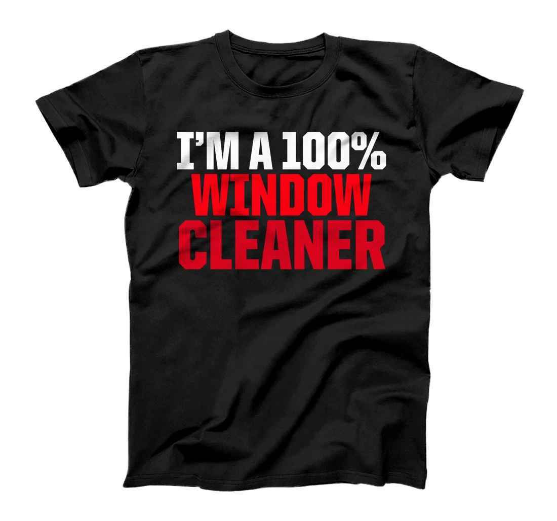 Window Cleaner Pride Funny Cleaning T-Shirt