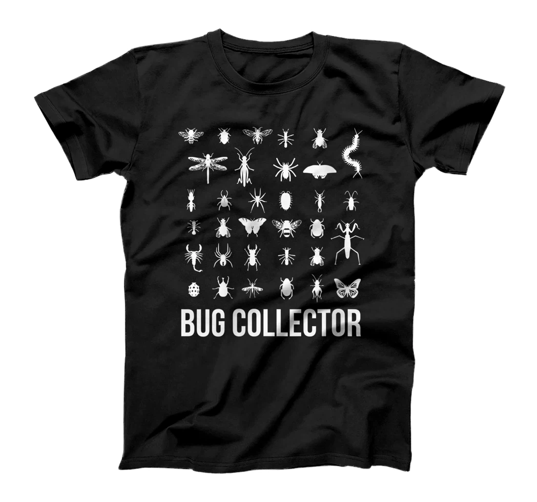 Womens Funny Entomology Bug Collector Beetle Collection Insects T-Shirt, Women T-Shirt