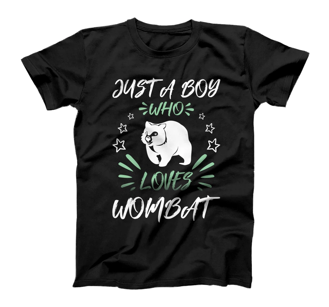 Just A Boy Who Loves Wombat T-Shirt