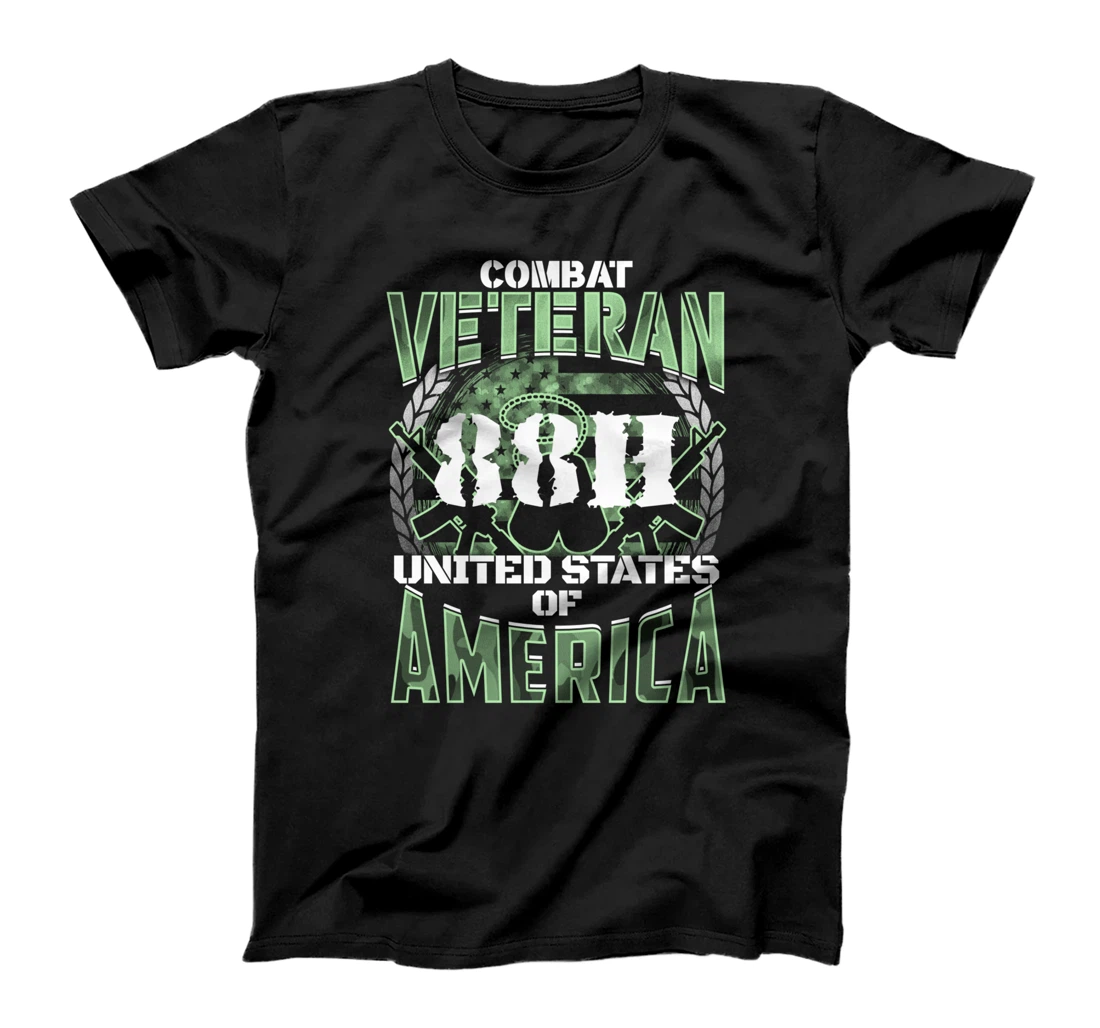 88H MOS United States Combat Veteran T-Shirt