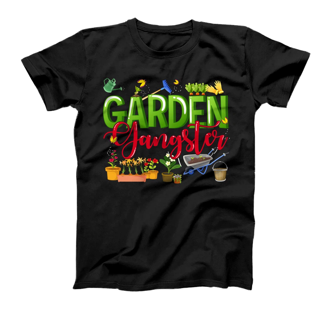 Garden Gangster Gardening Vegetable Gardener Matching Family T-Shirt