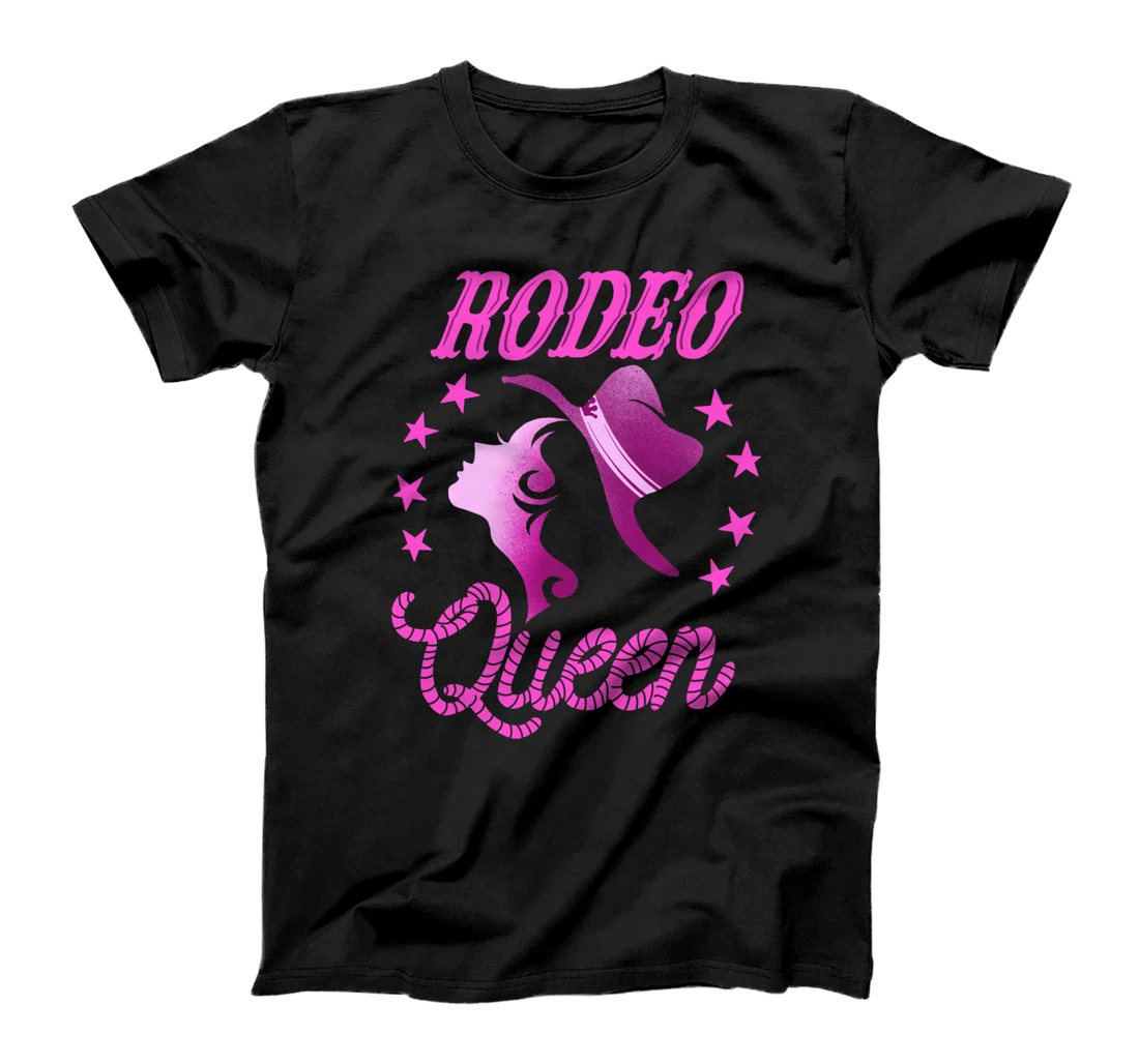 Cute Rodeo Queen | Funny Western Barrel Racing Girl Gift T-Shirt