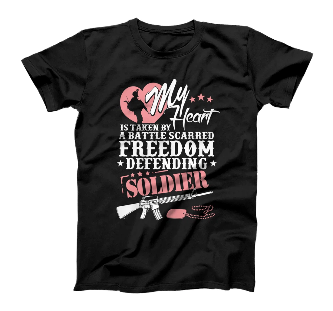 Veteran or Soldiers Wife Proud Military Family Sentimental T-Shirt