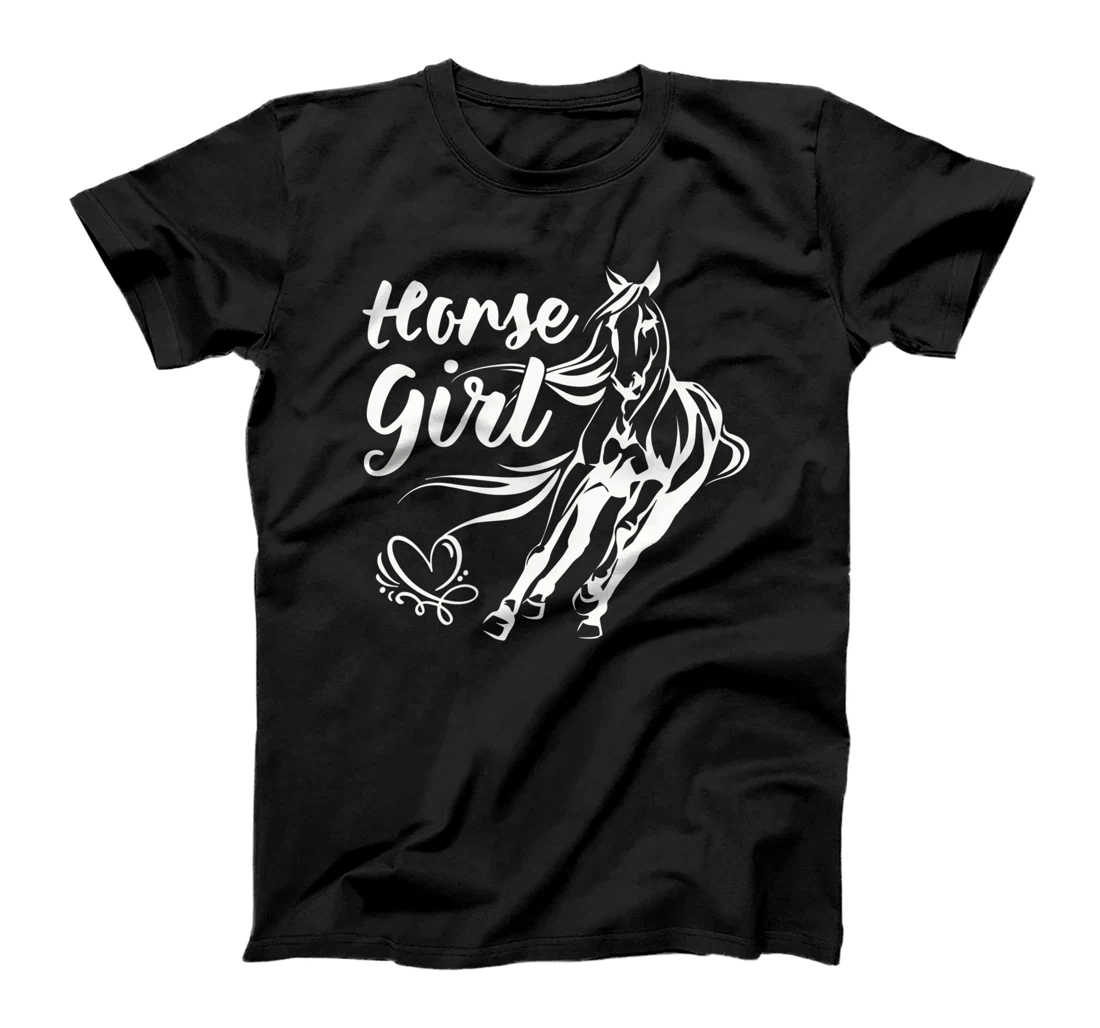 HORSE GIRL Equestrian Rider Horse Lover Horseback Riding T-Shirt