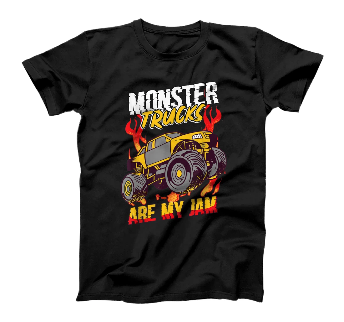 Cool Engines Vintage Monster Truck Is My Funny Boys Men T-Shirt, Kid T-Shirt and Women T-Shirt