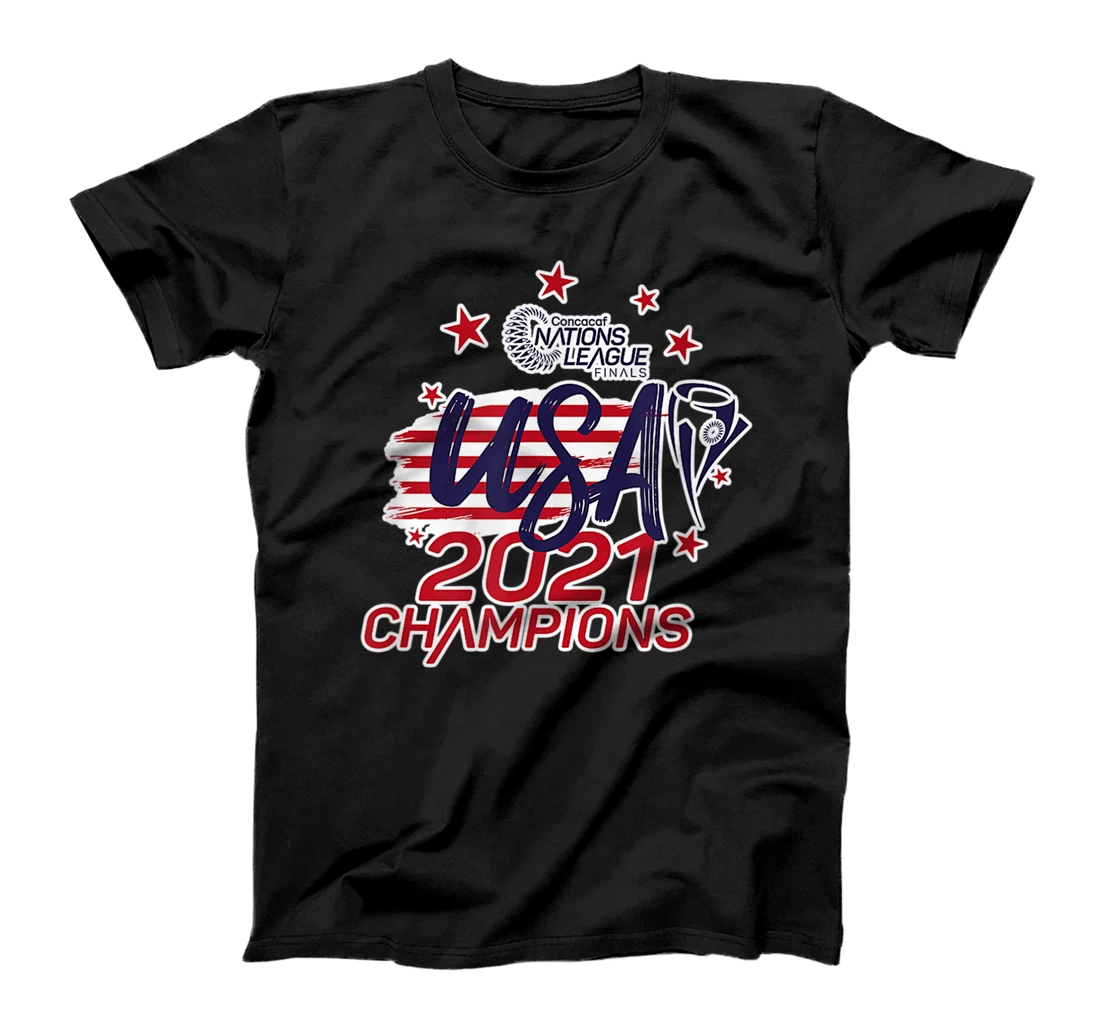 Nations League USA 2021 Champions T-Shirt, Kid T-Shirt and Women T-Shirt