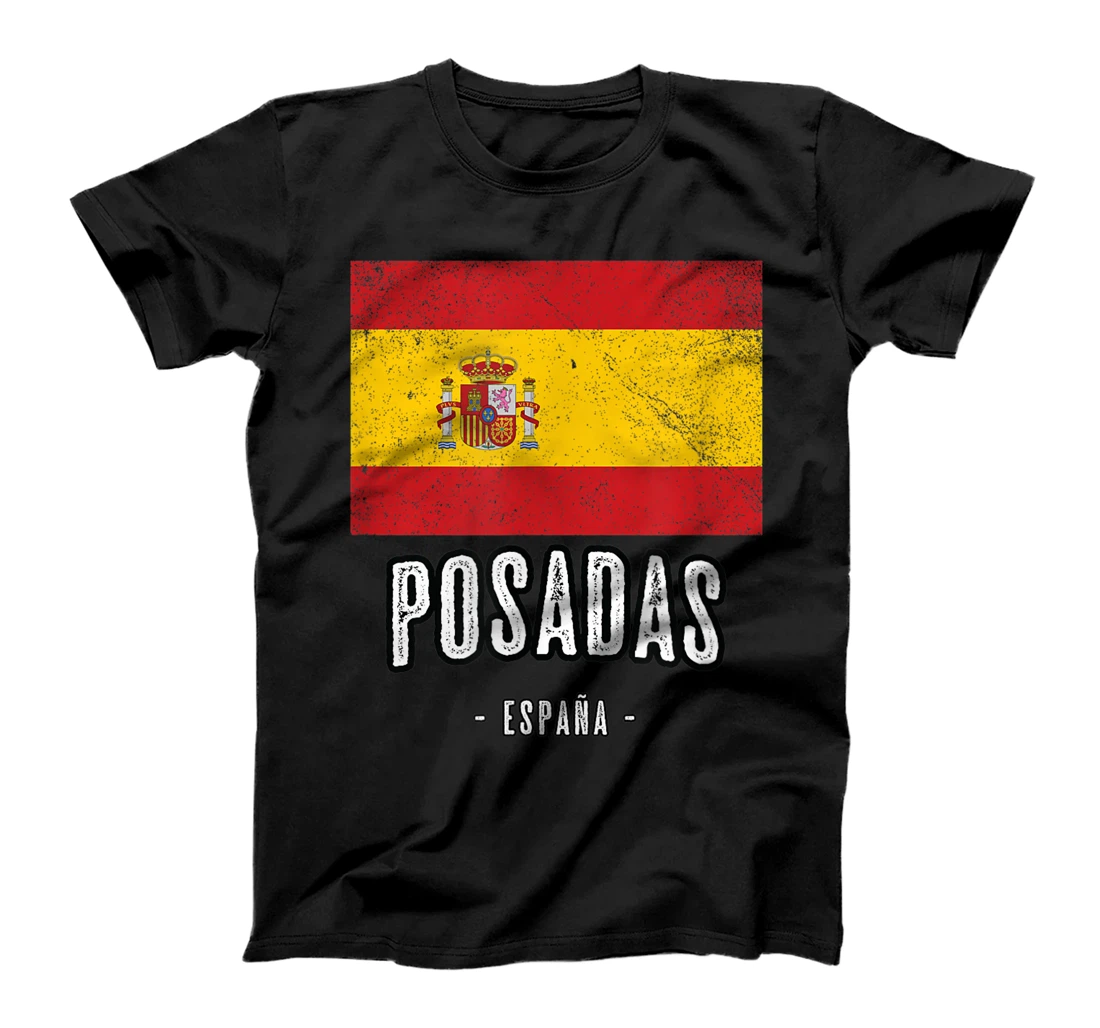 Posadas Spain | ES Flag, City - Bandera Ropa - T-Shirt, Kid T-Shirt and Women T-Shirt