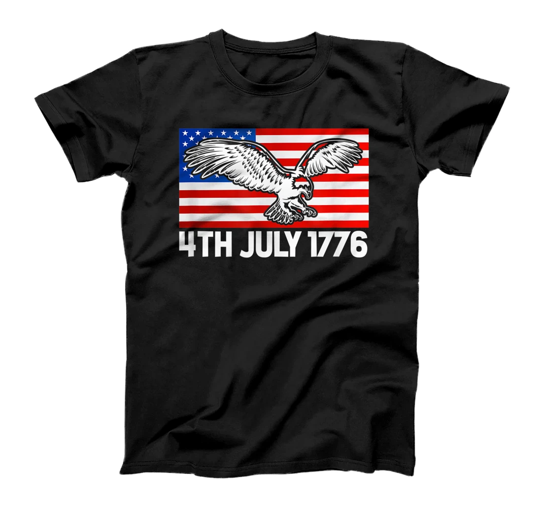 4th of July 1776 Veteran Day Memorial Day Independence Day T-Shirt, Women T-Shirt