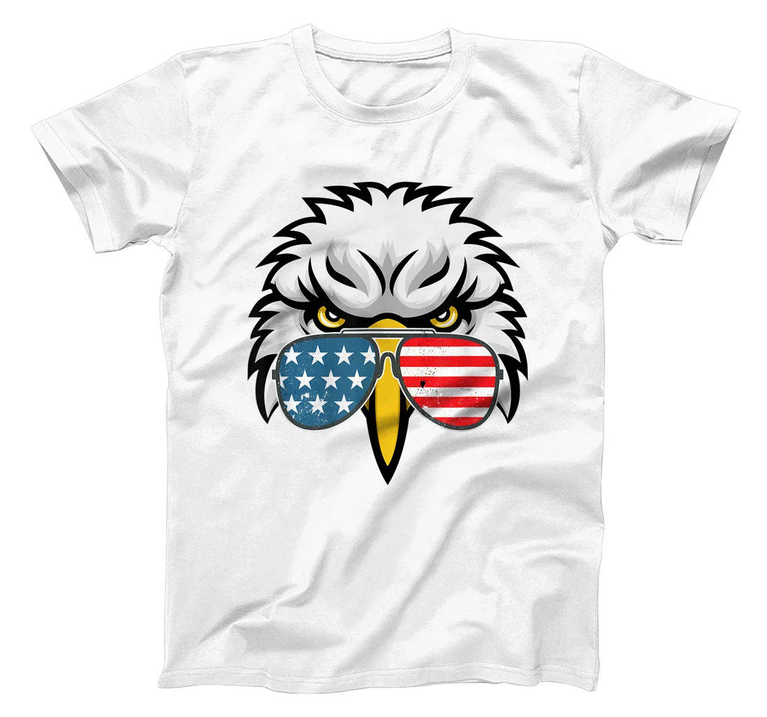 Patriotic Eagle 4th of July USA American Flag Fourth Of July T-Shirt, Kid T-Shirt and Women T-Shirt