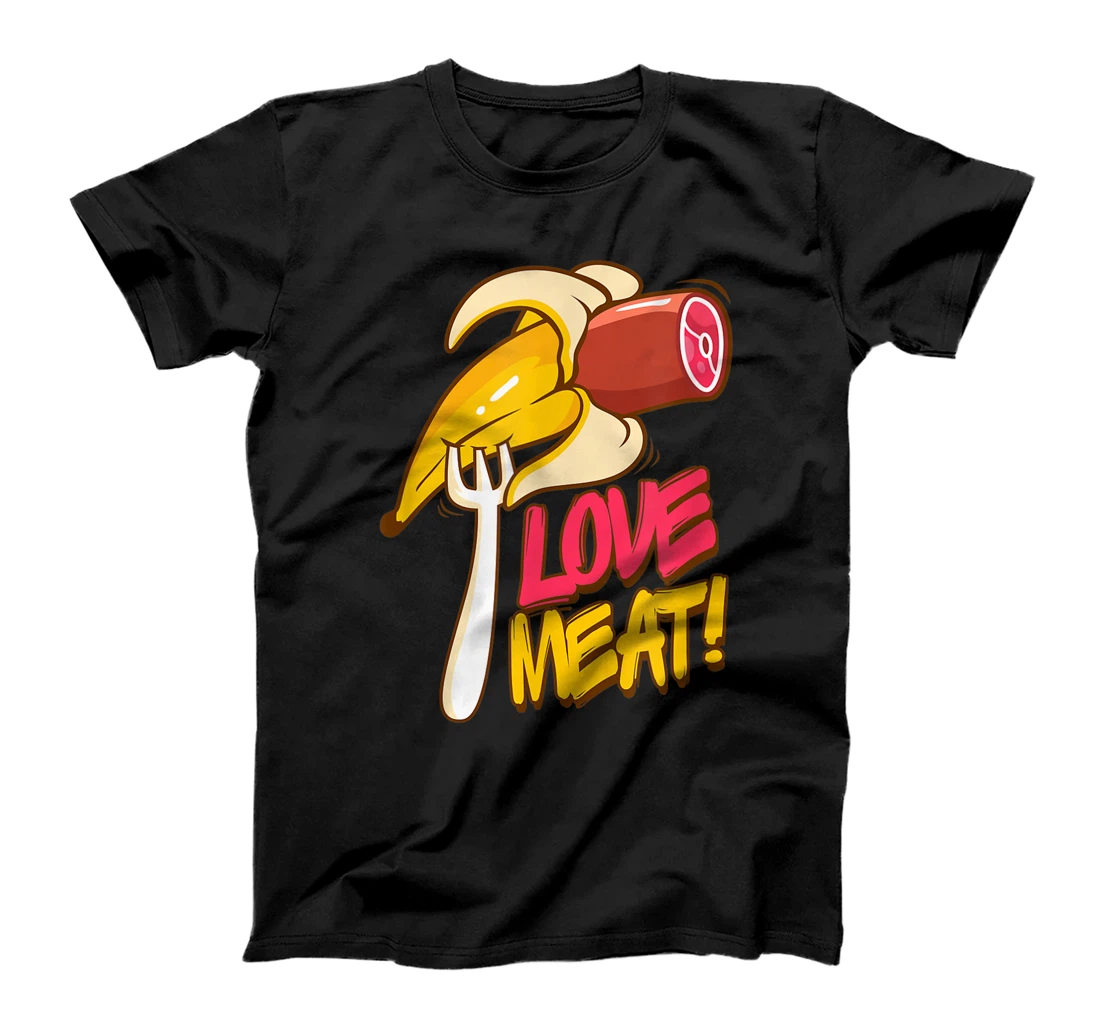 funny I love Meat T-Shirt, Women T-Shirt