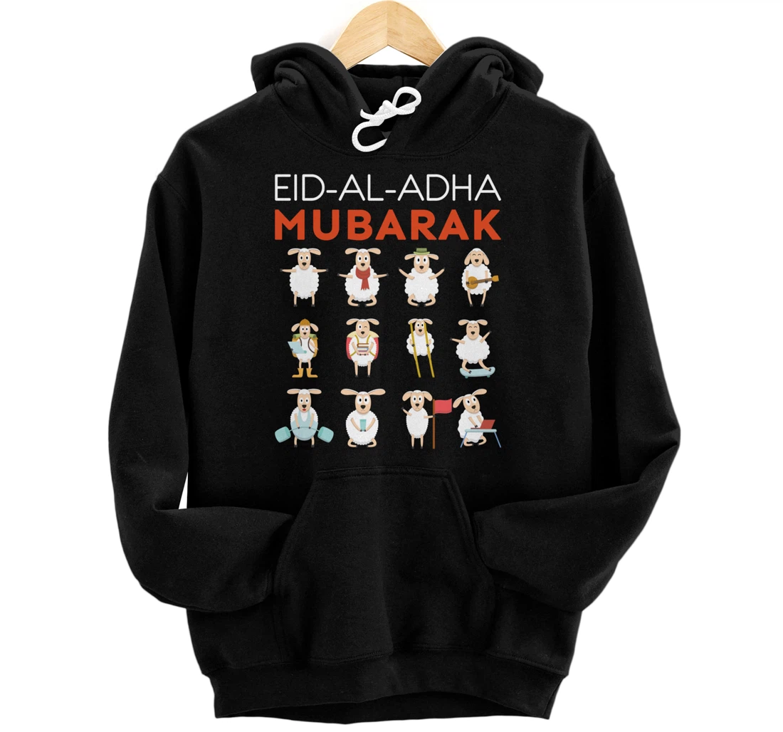 Personalized Eid Al Adha Eid Mubarak Happy Eid Day Muslim Pullover Hoodie