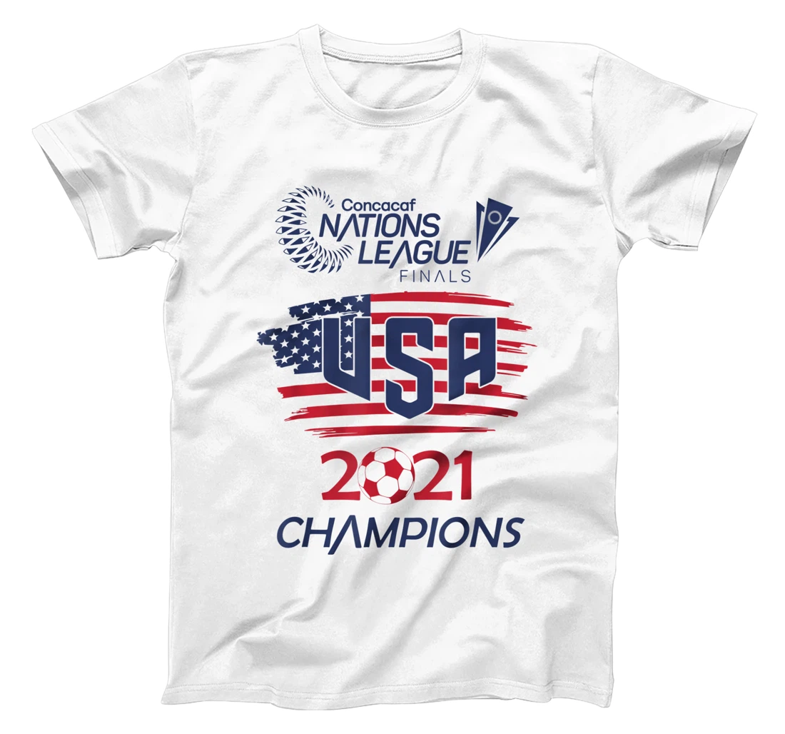 Nations League USA 2021 Champions T-Shirt, Kid T-Shirt and Women T-Shirt