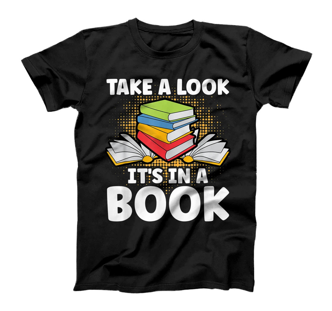 Take A Look It's In A Book Reading Vintage Retro Rainbow T-Shirt, Kid T-Shirt and Women T-Shirt