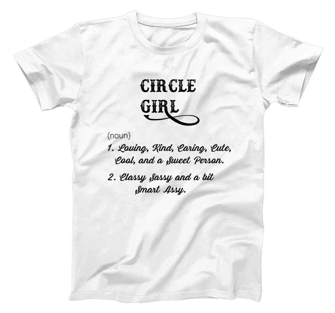 Personalized Circle Girl - Montana | Funny Definition - MT Cute Sassy - T-Shirt, Women T-Shirt