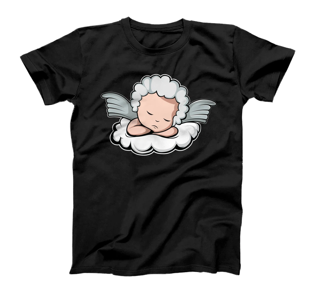 Personalized Angel Cloud Spiritualist and Christian T-Shirt