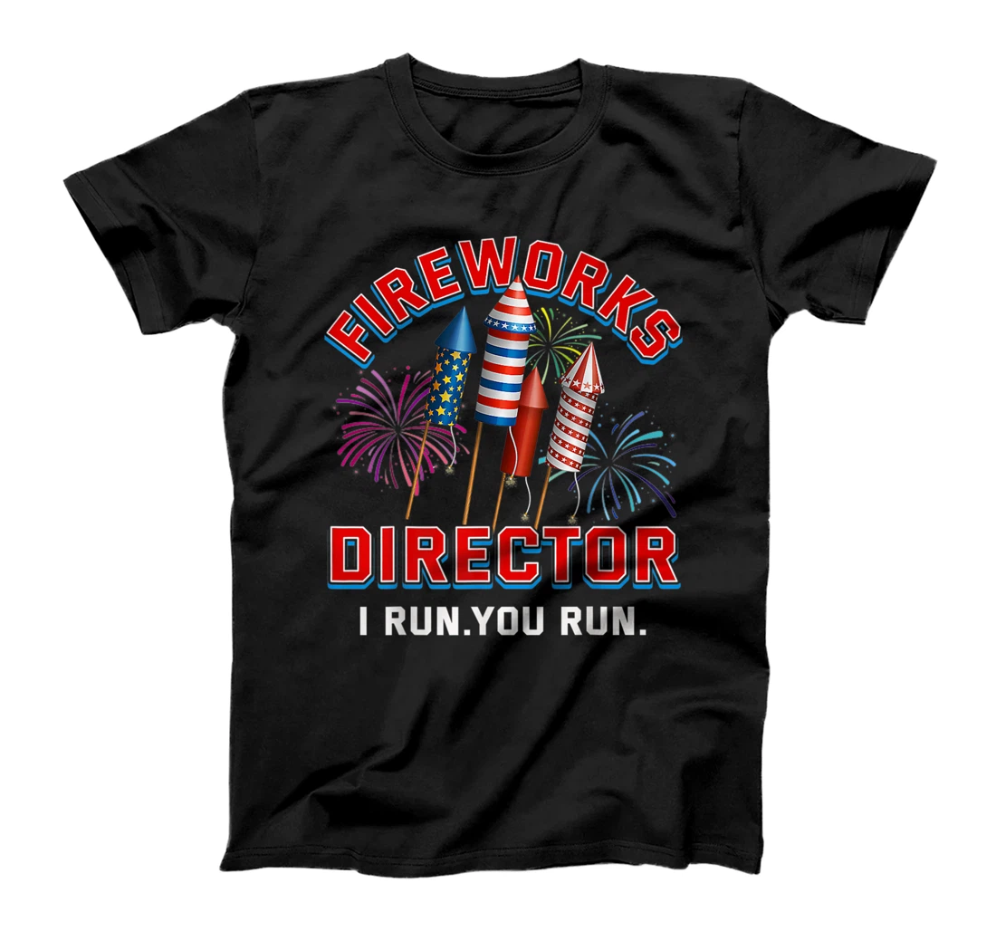Personalized Womens Boom Squad FIREWORKS DIRECTOR Shirt 4th of July Gift T-Shirt, Women T-Shirt