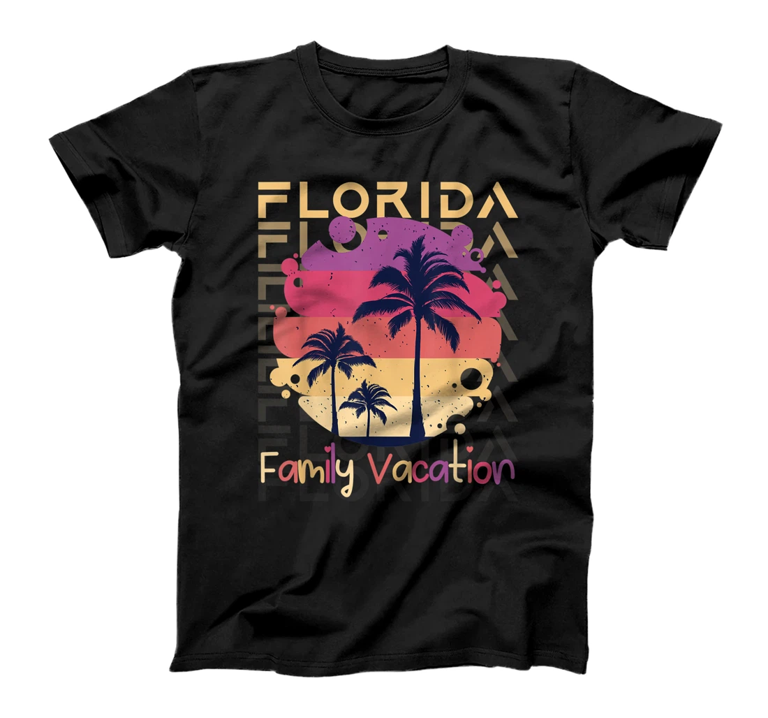 Personalized Family Florida Vacation 2021 Shirt Trip Matching Funny T-Shirt, Kid T-Shirt and Women T-Shirt