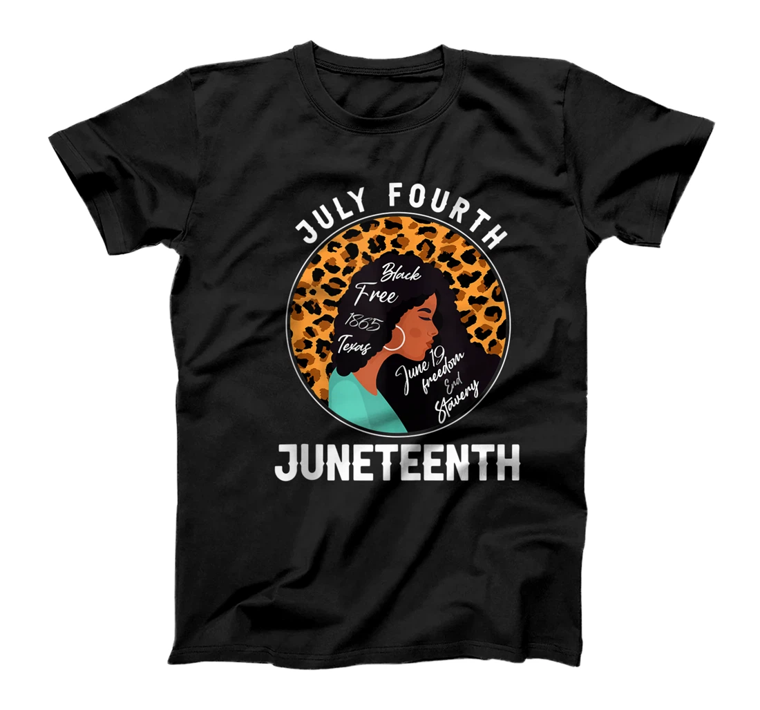 Personalized Juneteenth African American Black Women Freedom Day T-Shirt, Women T-Shirt