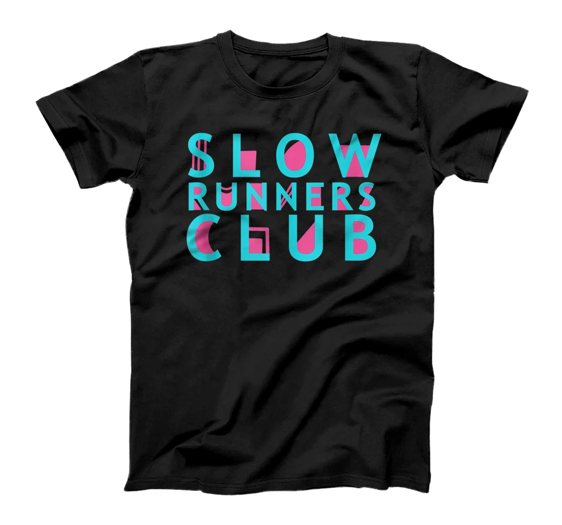 Personalized Retro Slow Runners Club T-Shirt, Women T-Shirt