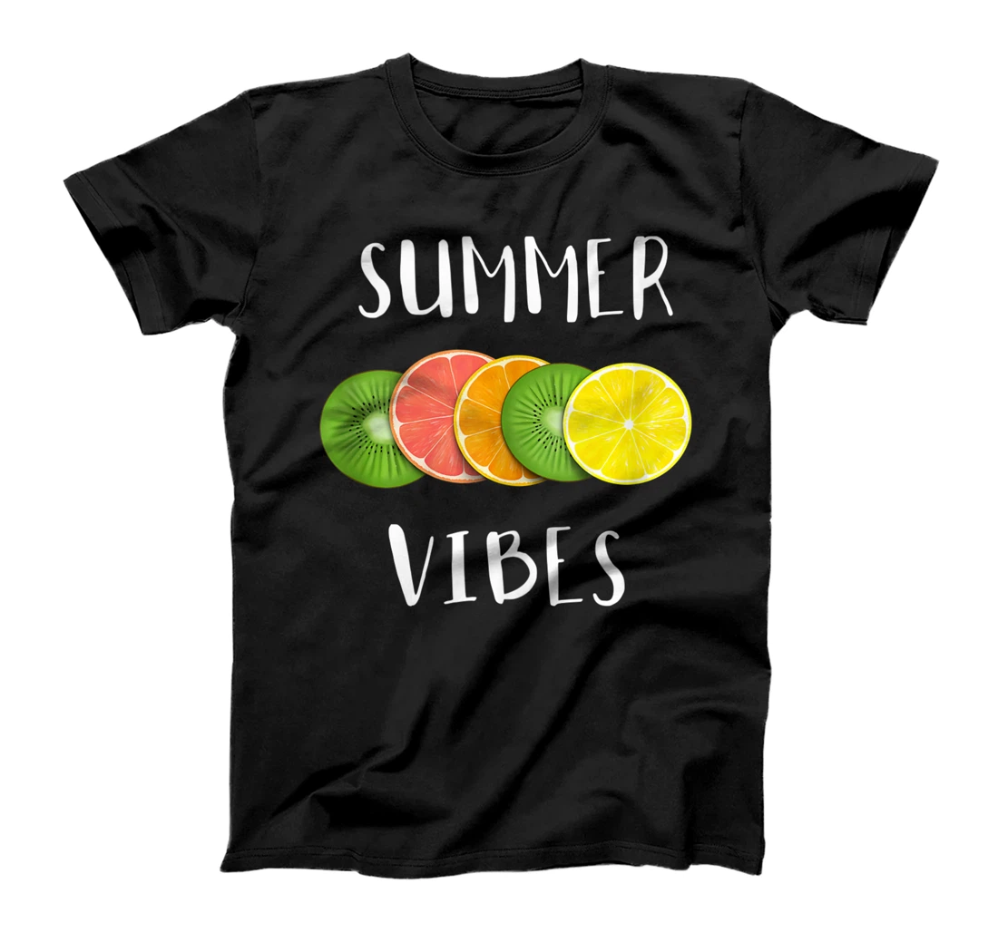 Personalized Sliced Fruits - Summer vibes (D010-1040A) T-Shirt, Women T-Shirt