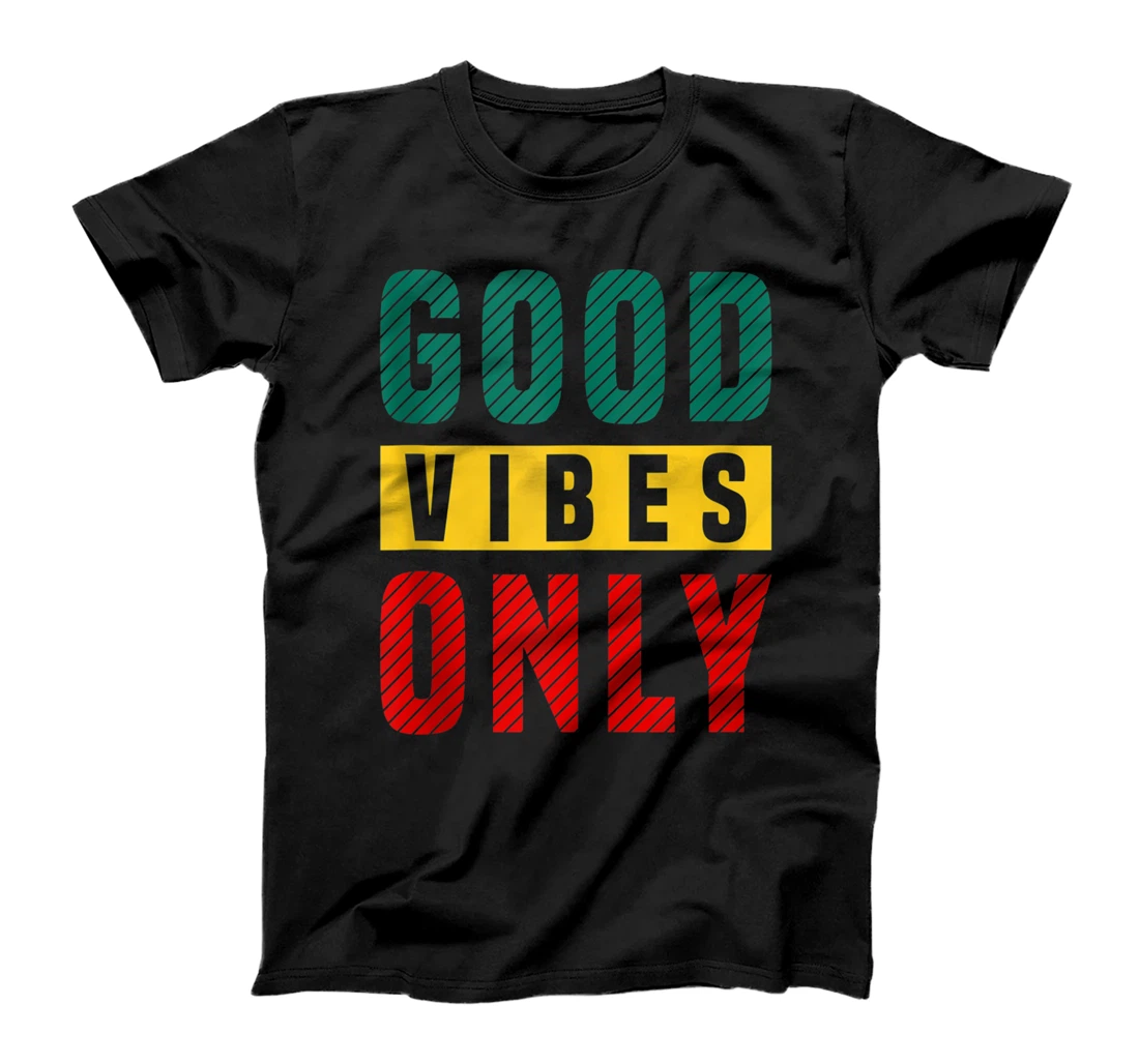 Personalized Good Vibes Reggae Music Gift T-Shirt, Women T-Shirt