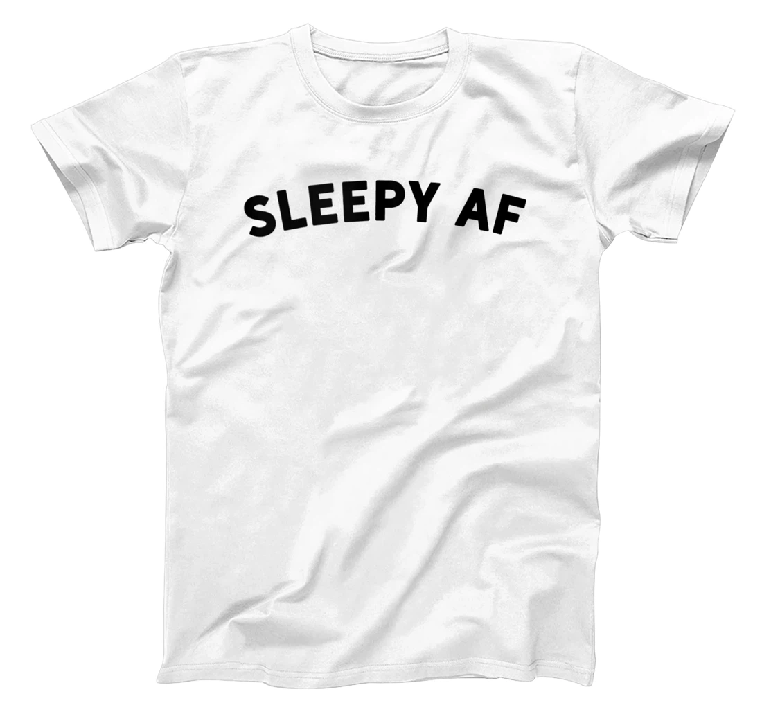 Personalized Tired Mom Shirt - Insomnia - I'm Sleepy AF - Bed Shirt Sleep T-Shirt, Women T-Shirt