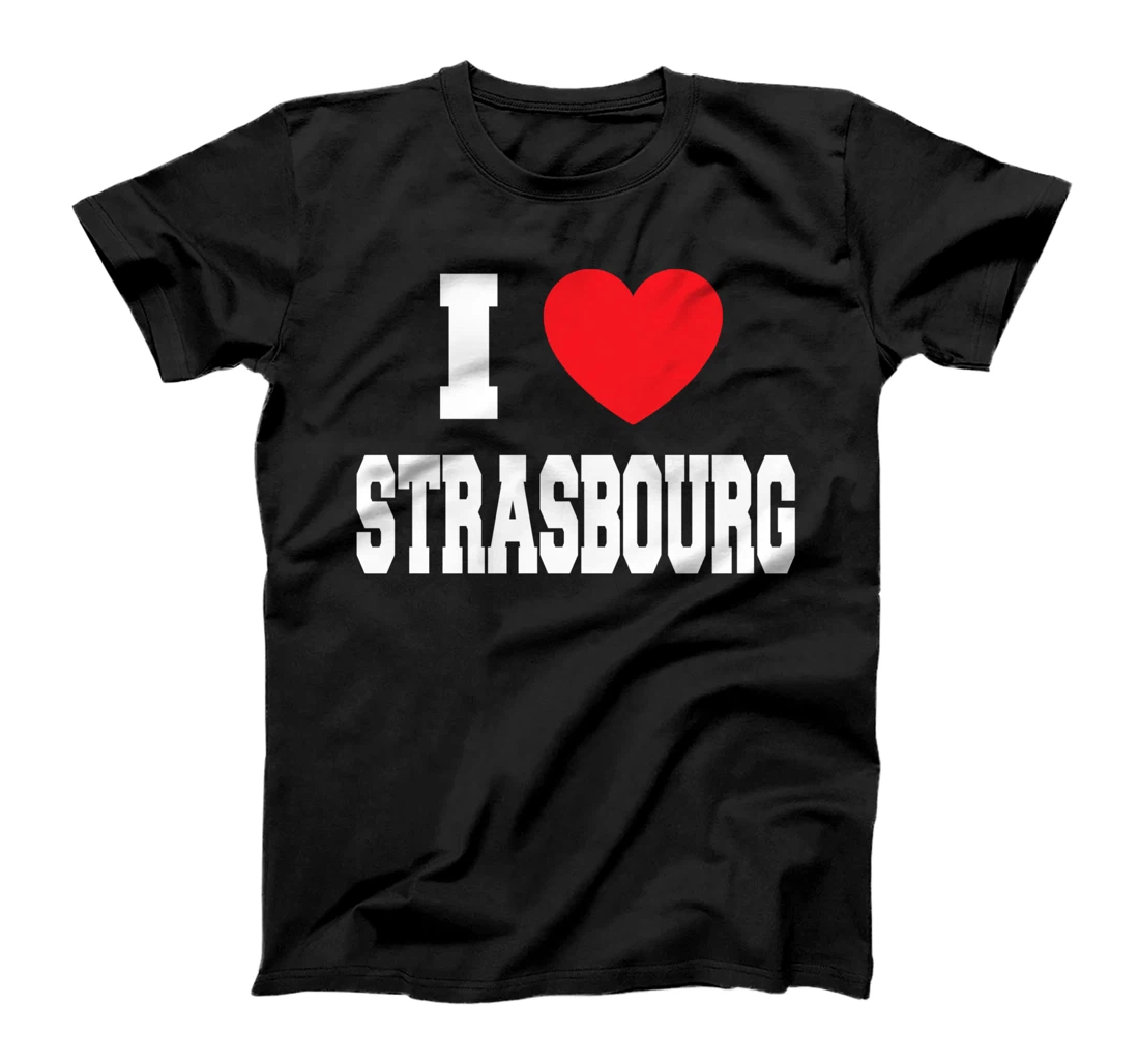 Personalized I Love Strasbourg T-Shirt