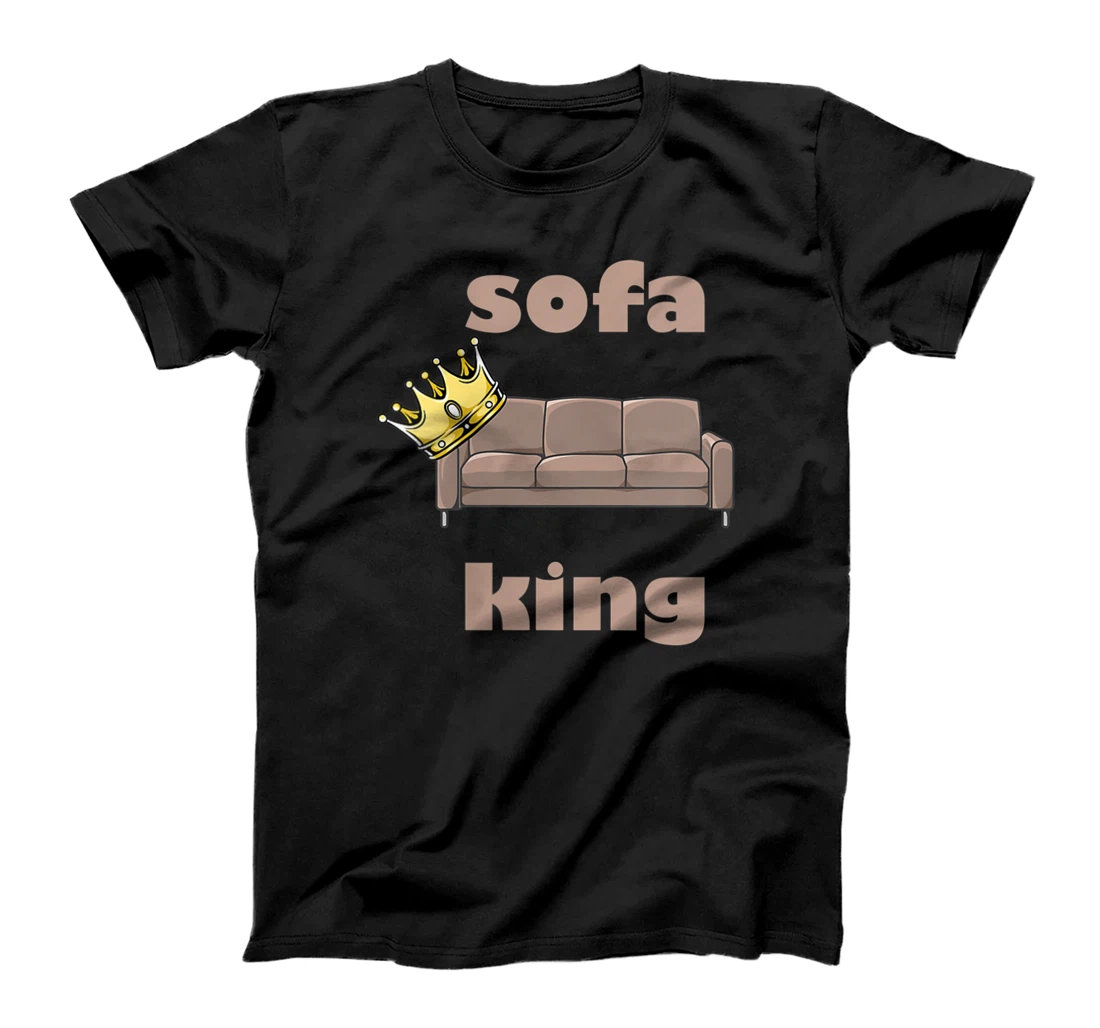 Personalized Womens King of the Sofa T-Shirt, Women T-Shirt