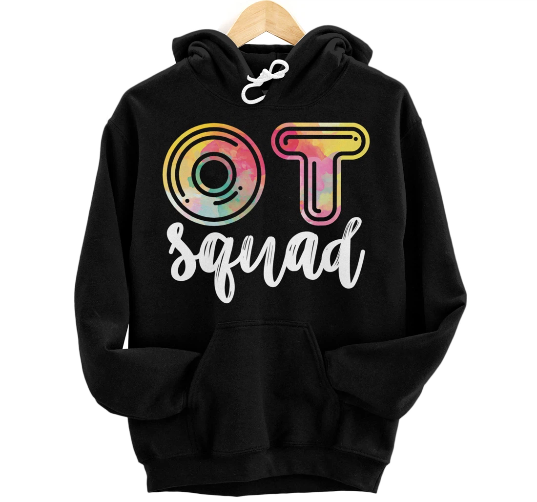 Personalized OT Squad Healing Therapy Therapist Therapeutic Profession Pullover Hoodie