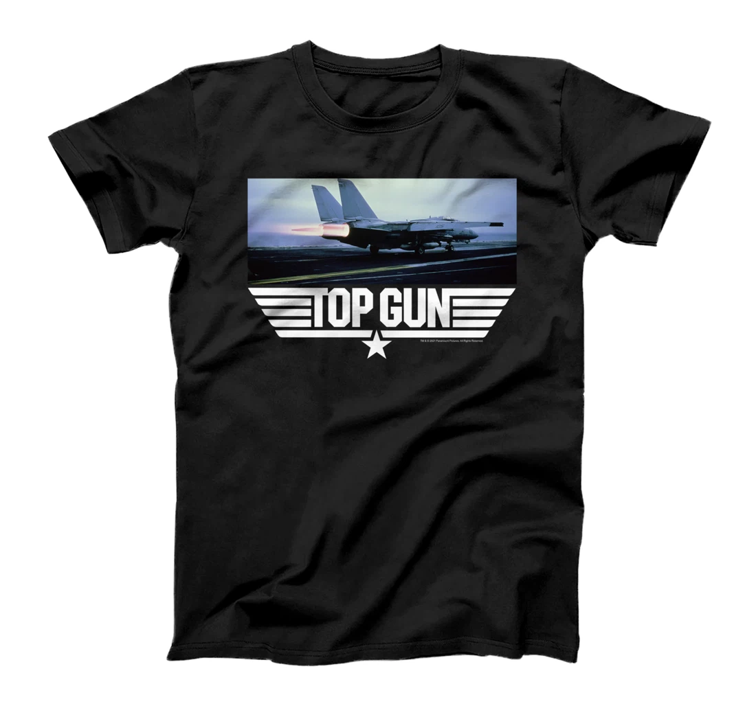 Personalized Top Gun Danger Zone Screen Clip Logo T-Shirt