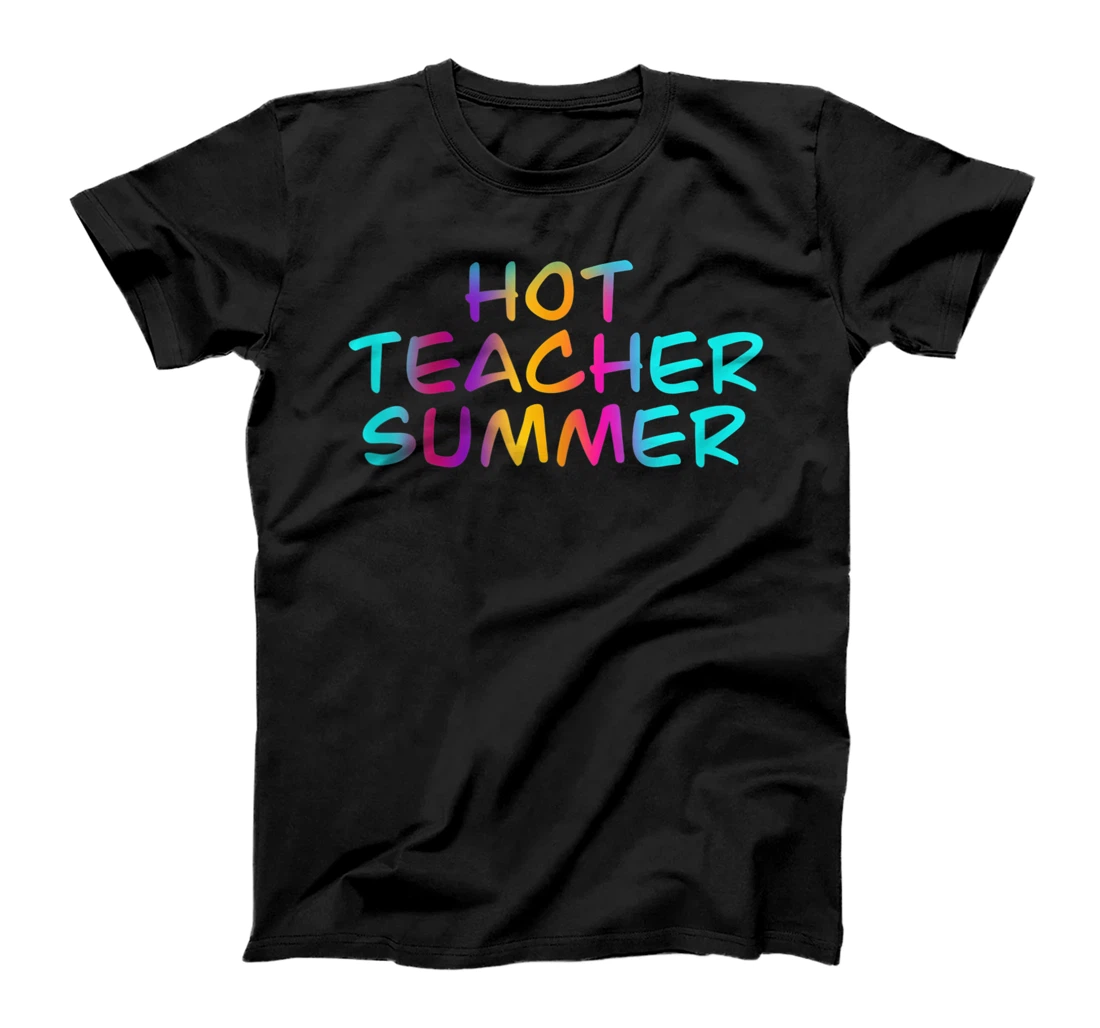Personalized Hot Teacher Summer T-Shirt, Women T-Shirt