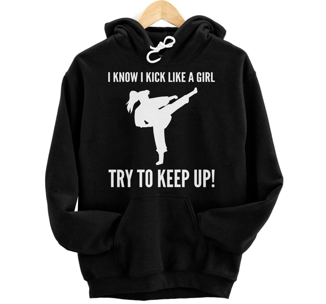 Like a Girl Wushu Master Pullover Hoodie