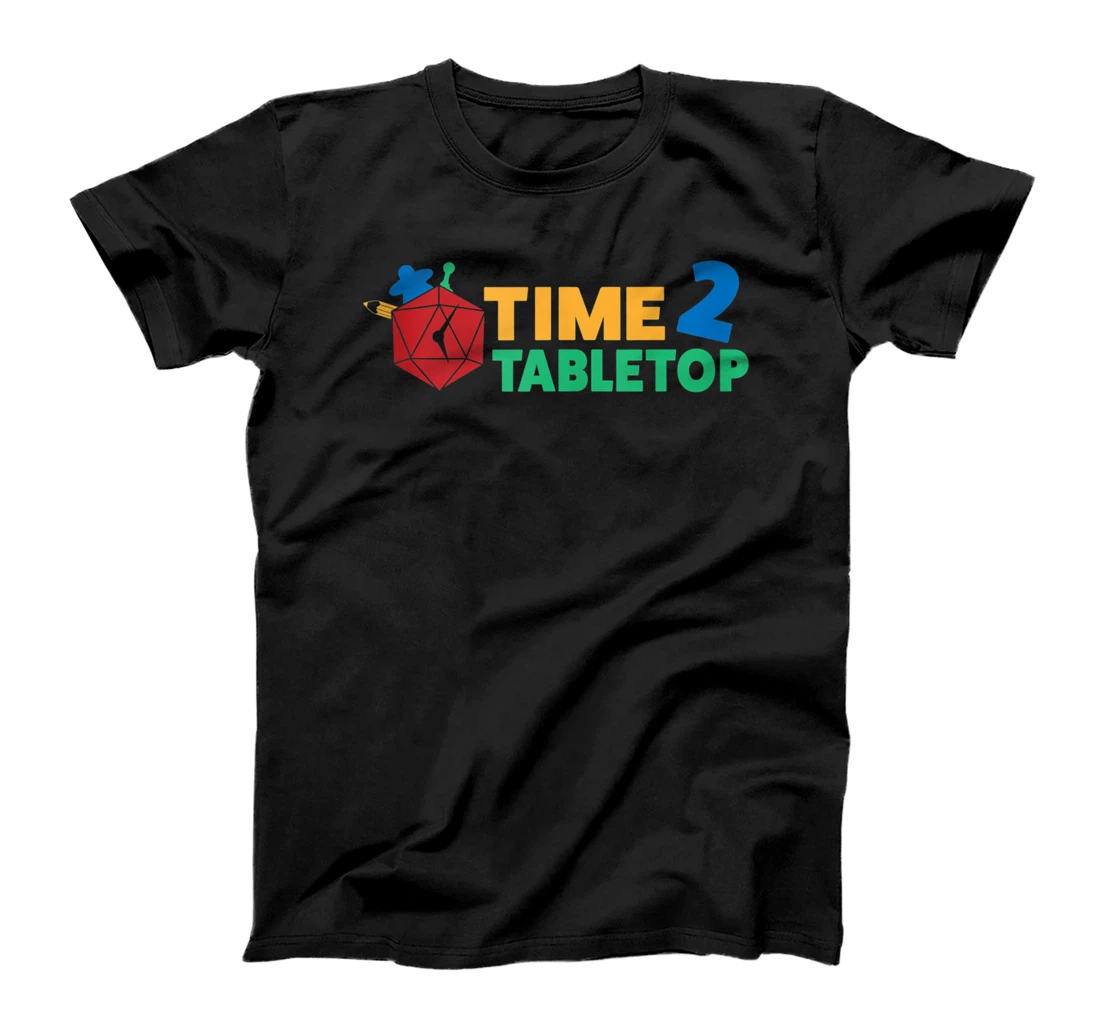 Personalized Time2Tabletop 2021 Logo T-Shirt, Women T-Shirt