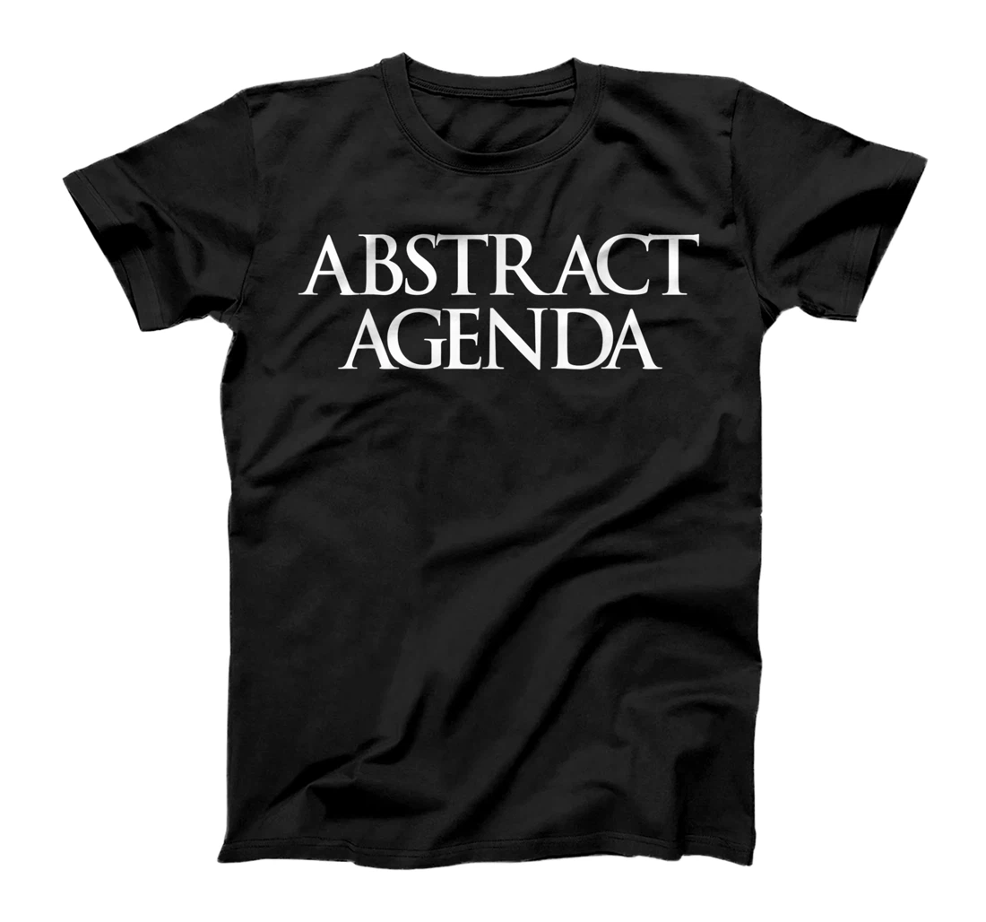 Personalized Abstract Agenda T-Shirt, Women T-Shirt