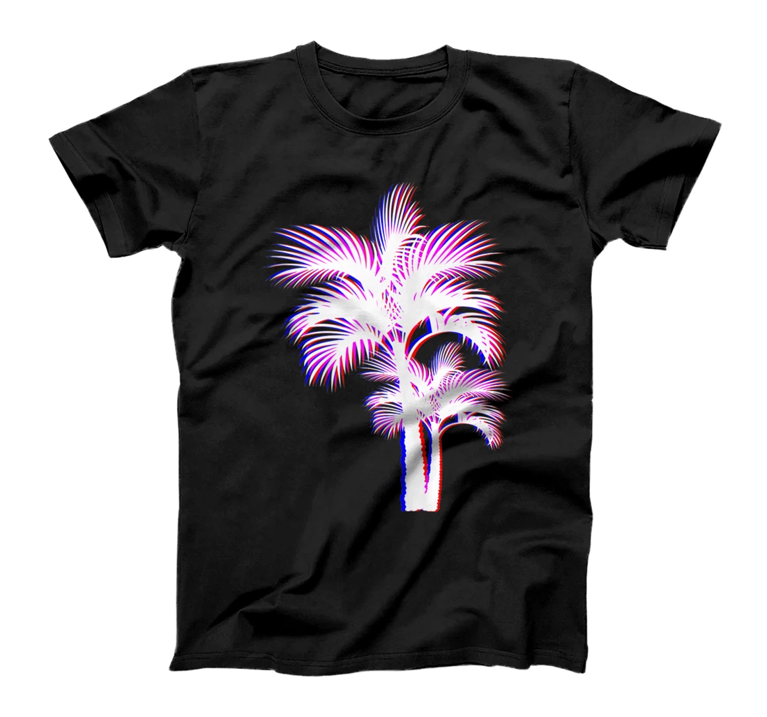 Personalized Palm Tree Vaporwave AESTHETETIC lonely SUMMER PALM TREES T-Shirt, Women T-Shirt