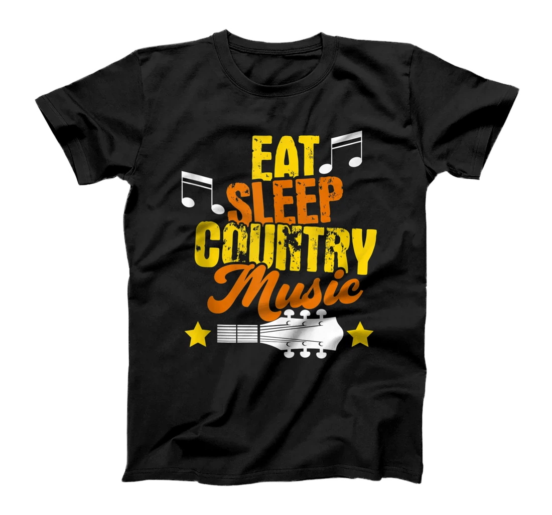 Personalized Eat Sleep Country Music Routine Southern Belle Cowboy Rider T-Shirt, Women T-Shirt