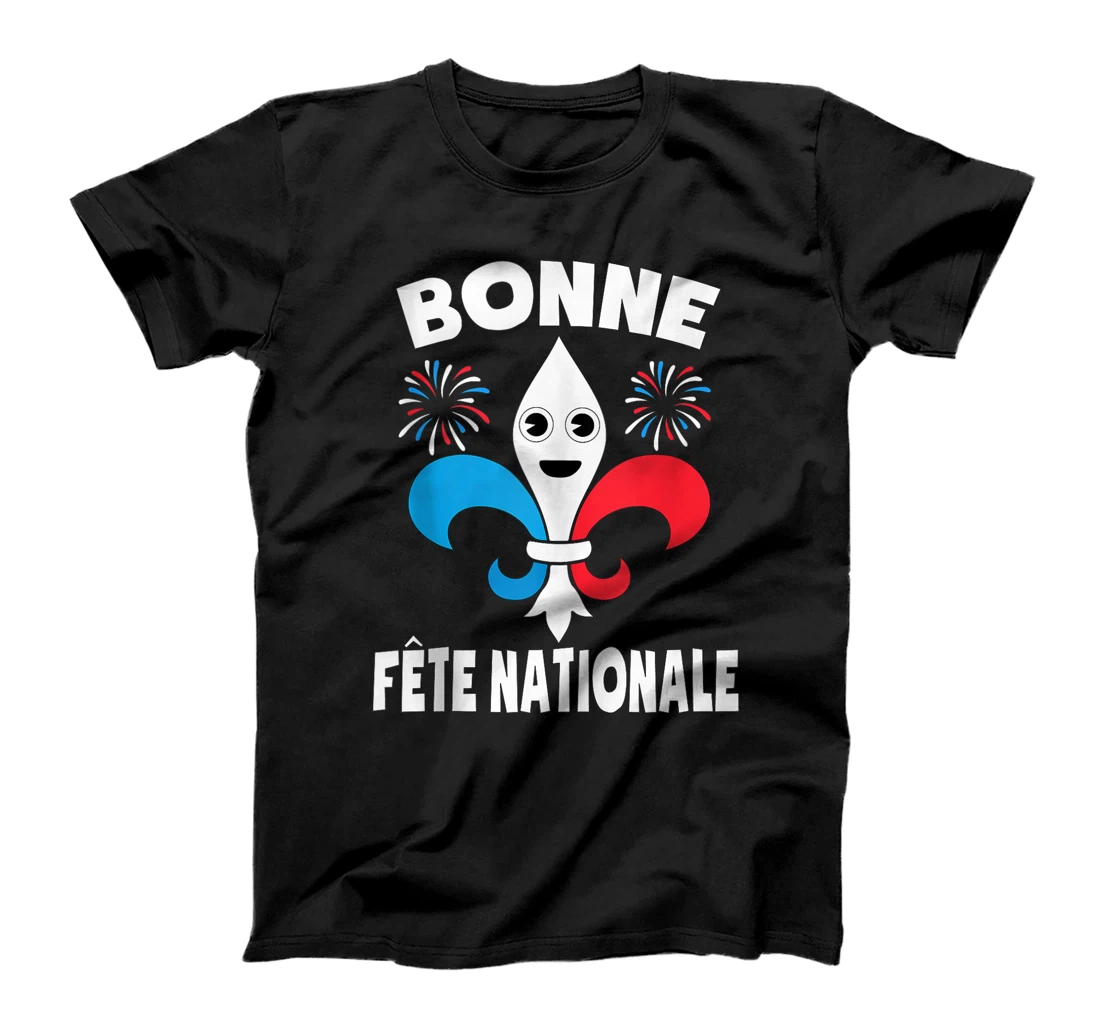 Personalized Bastille Day Shirt Bonne Fête Nationale 14 July Fleur De Lys T-Shirt, Women T-Shirt