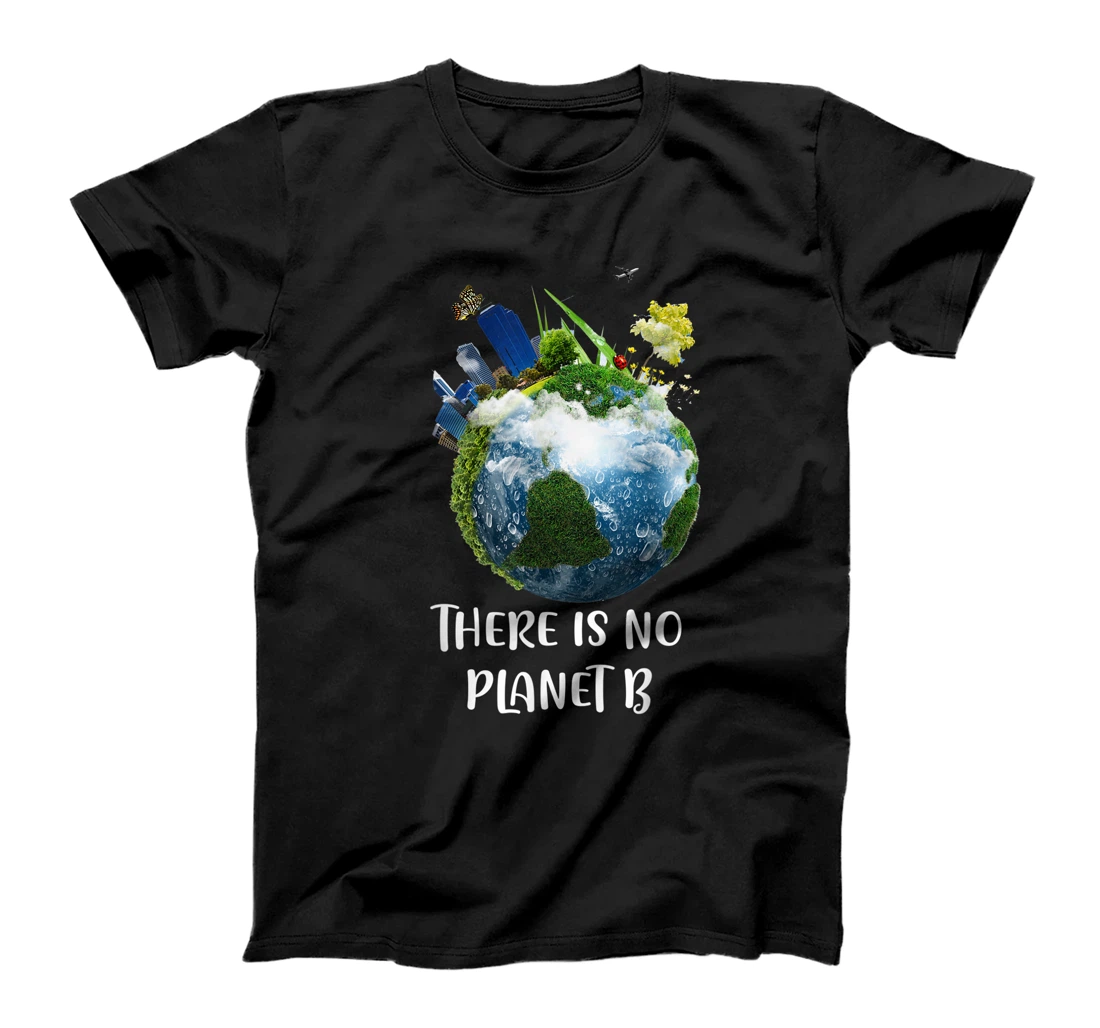 Personalized Retro No Planet Climate Change Earth B Save Nature Animals T-Shirt, Women T-Shirt