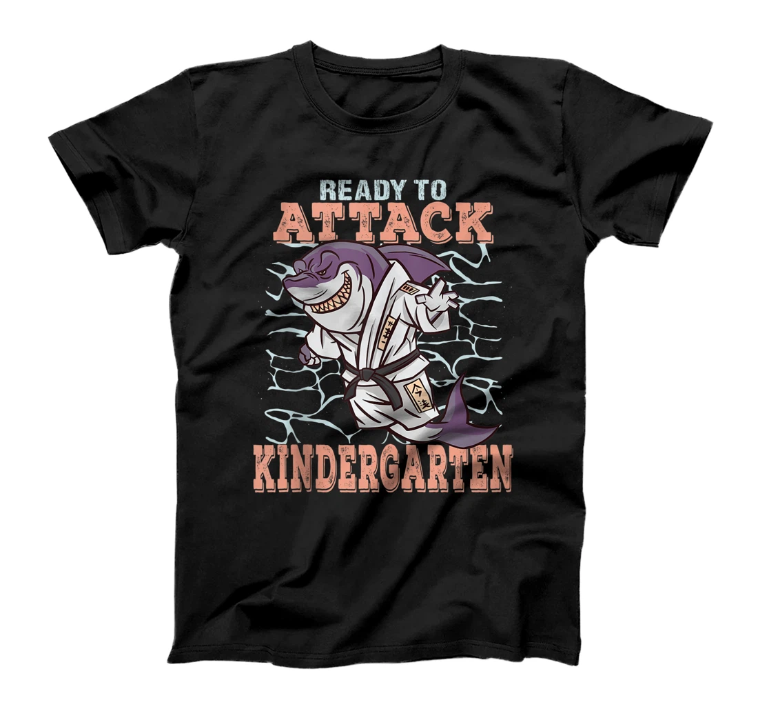 Ready To Attack Kindergarten Grade Boys Back To School 2021 T-Shirt, Women T-Shirt