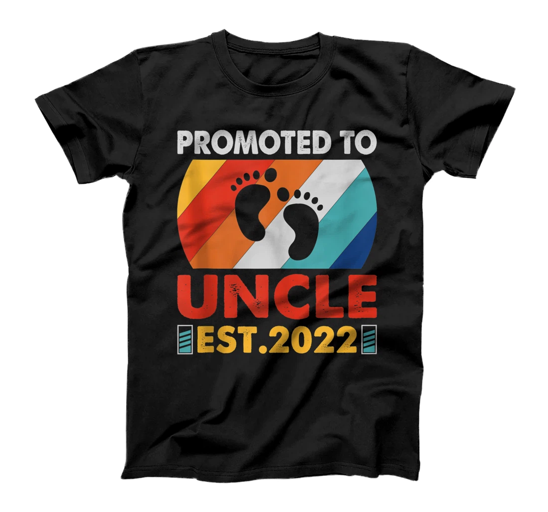 First Time Uncle Est 2022 Funny Promoted to Uncle Est. 2022 T-Shirt, Women T-Shirt