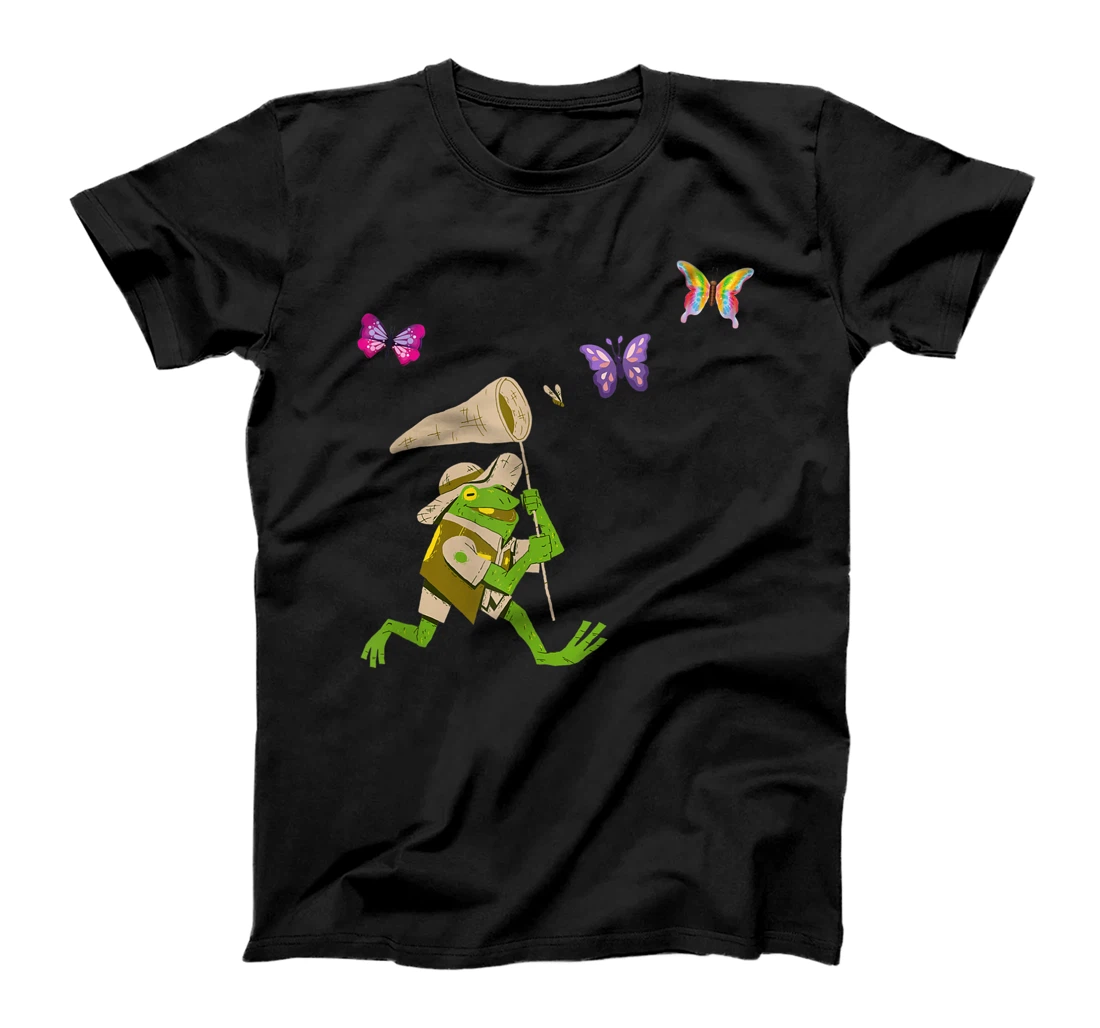 Personalized Cute Frog | Cottagecore Aesthetic T-Shirt, Kid T-Shirt and Women T-Shirt