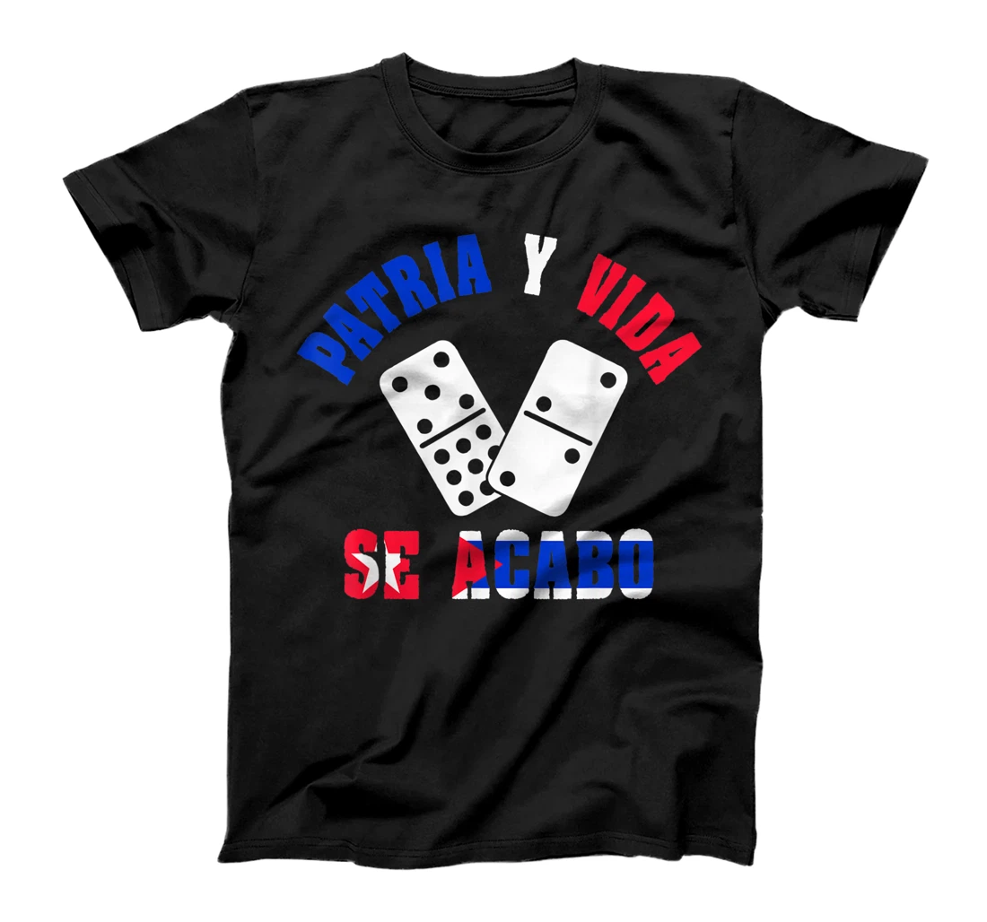 Personalized Womens Patria Y Vida Cuban Flag Cuba Freedom Cuba Libre T-Shirt, Kid T-Shirt and Women T-Shirt
