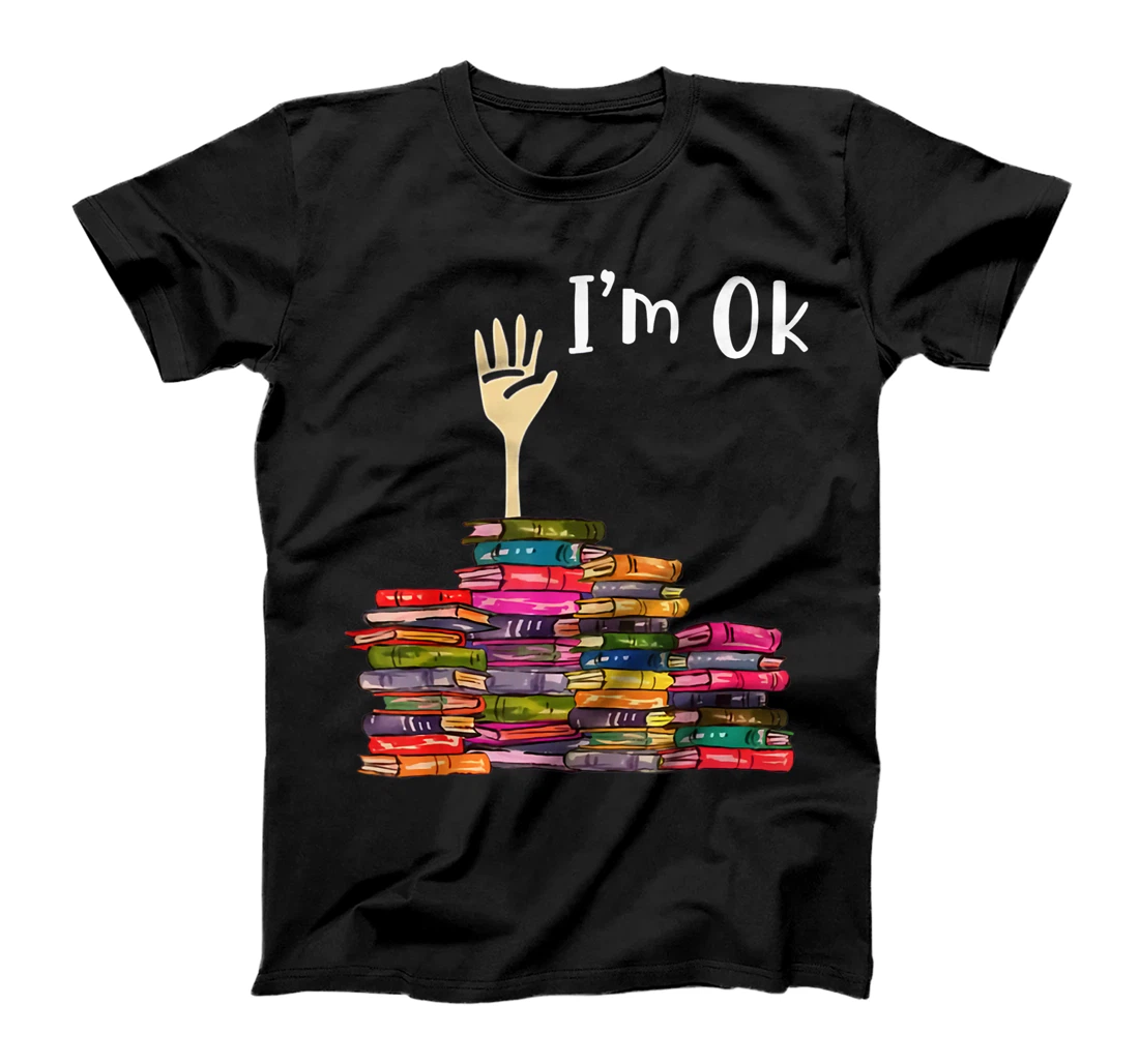 Personalized Reading Lovers I‘m Ok Gift For Bookworm Book Lovers T-Shirt, Women T-Shirt