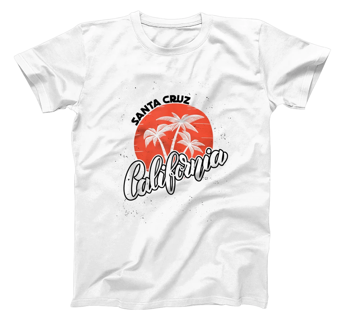 Personalized Santa Cruz Vintage CA California surfer gift idea T-Shirt, Women T-Shirt