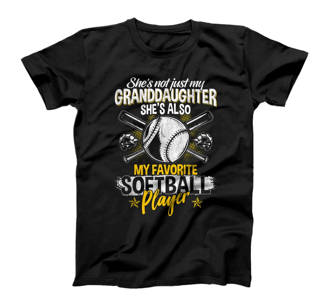 Personalized Softball Grandma Softball Player Softball Lover T-Shirt, Women T-Shirt