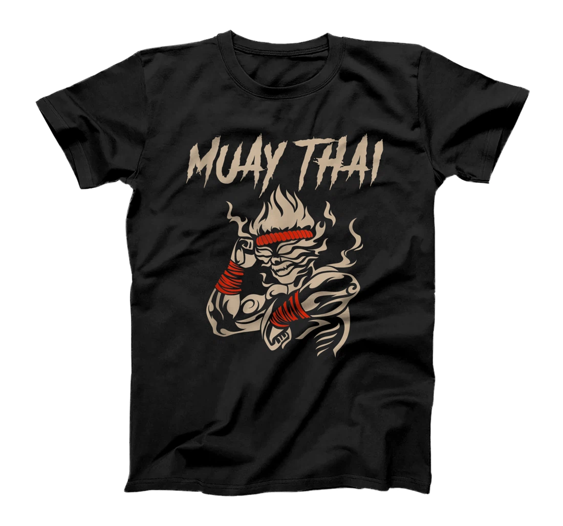 Personalized Muay Thai Fighter Kickboxing Thai Boxing T-Shirt, Women T-Shirt