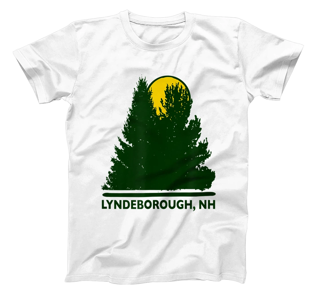 Personalized Lyndeborough NH Trees T-Shirt, Women T-Shirt